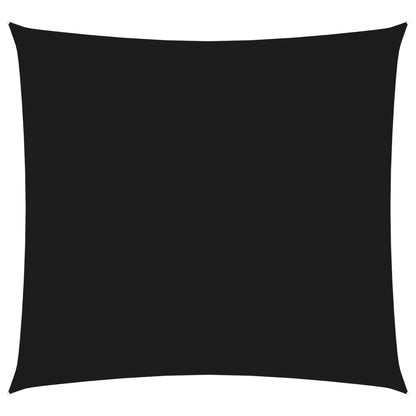 Sunshade Sail Oxford Fabric Square 7x7 m Black