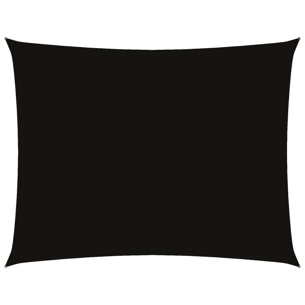 Sunshade Sail Oxford Fabric Rectangular 2x3 m Black