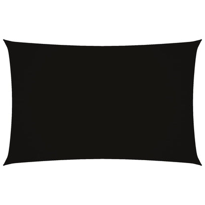 Sunshade Sail Oxford Fabric Rectangular 2x5 m Black