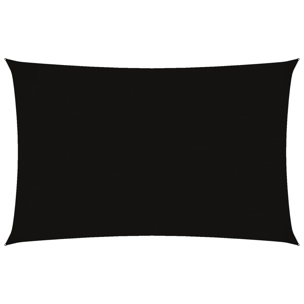 Sunshade Sail Oxford Fabric Rectangular 2.5x5 m Black