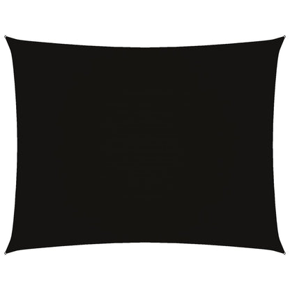 Sunshade Sail Oxford Fabric Rectangular 3x4.5 m Black