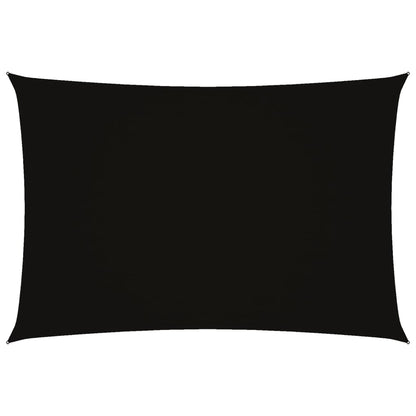 Sunshade Sail Oxford Fabric Rectangular 3x5 m Black