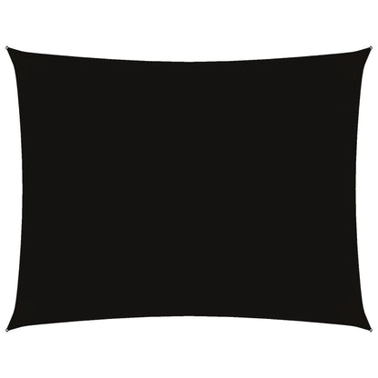 Sunshade Sail Oxford Fabric Rectangular 4x5 m Black