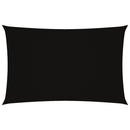 Sunshade Sail Oxford Fabric Rectangular 4x7 m Black