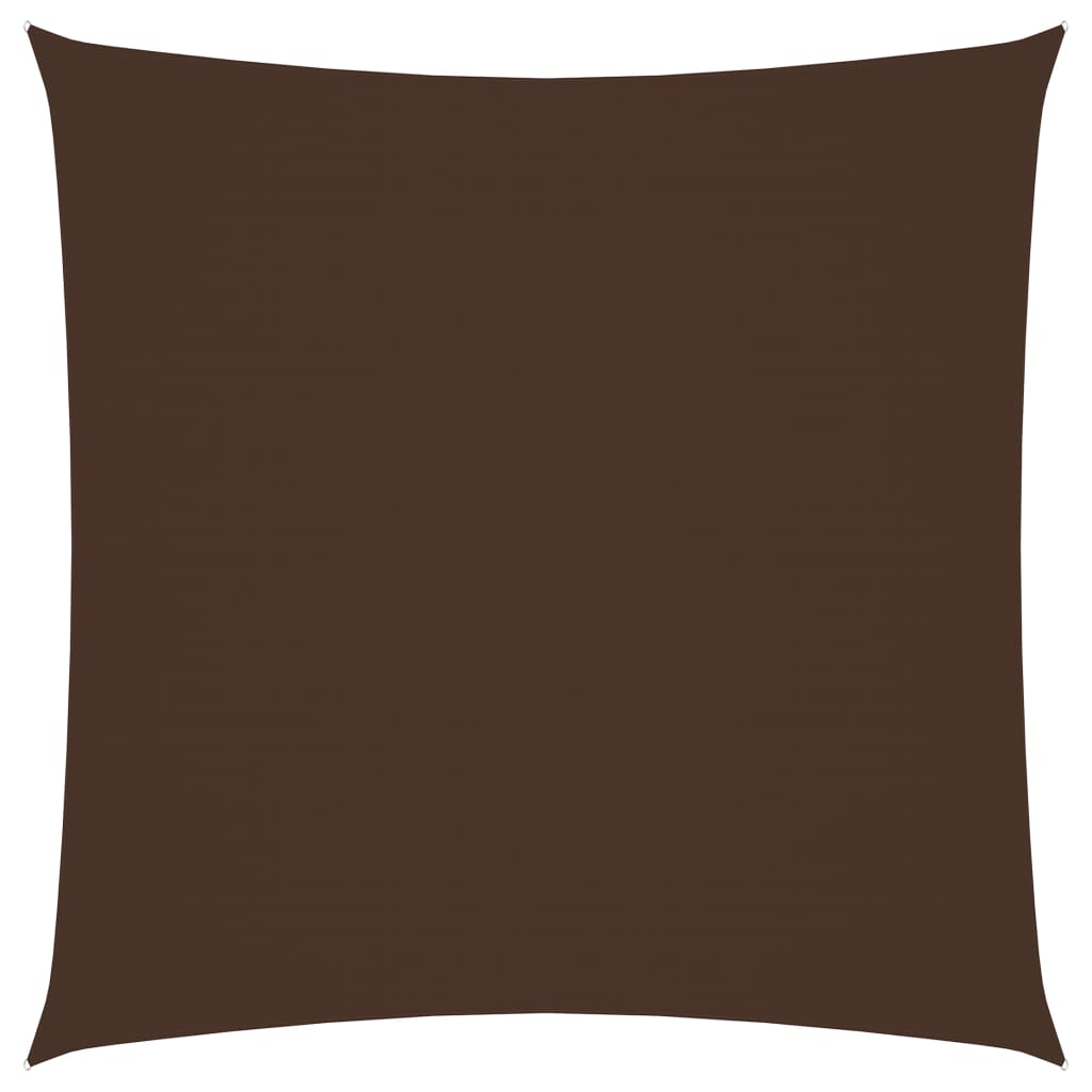 Sunshade Sail Oxford Fabric Square 2x2 m Brown