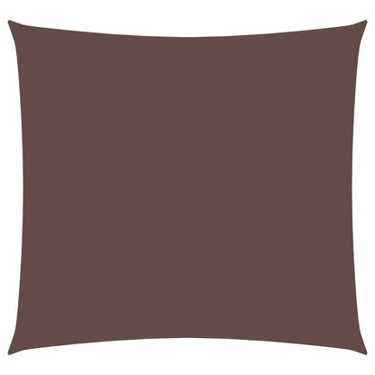 Sunshade Sail Oxford Fabric Square 3x3 m Brown