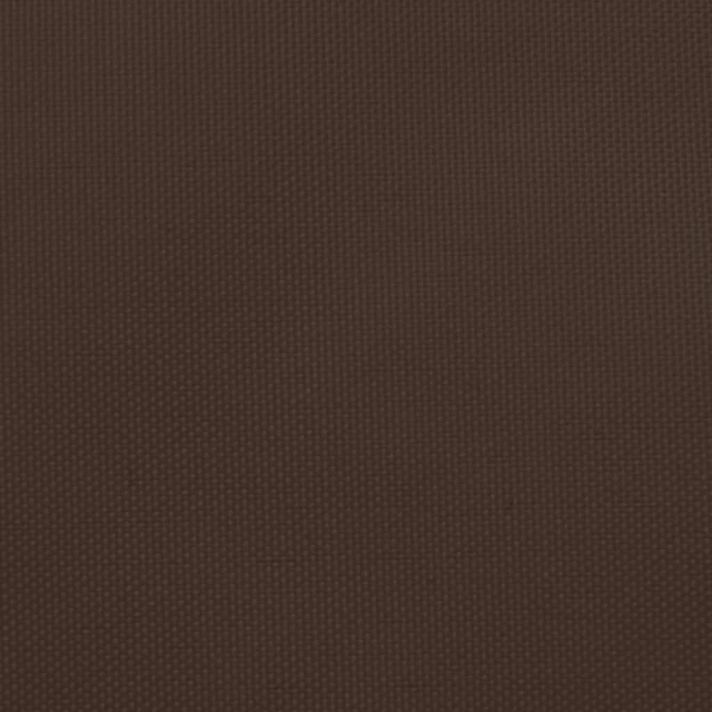 Sunshade Sail Oxford Fabric Square 4x4 m Brown