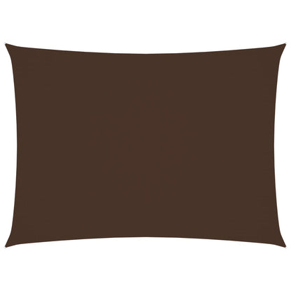 Sunshade Sail Oxford Fabric Rectangular 2x3.5 m Brown