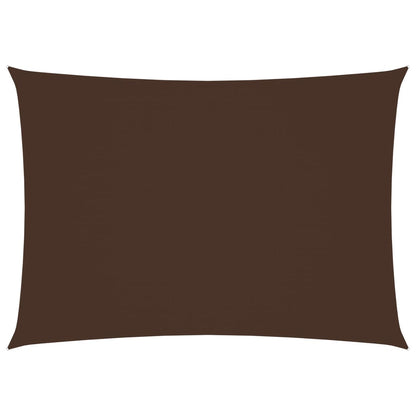 Sunshade Sail Oxford Fabric Rectangular 2x4 m Brown