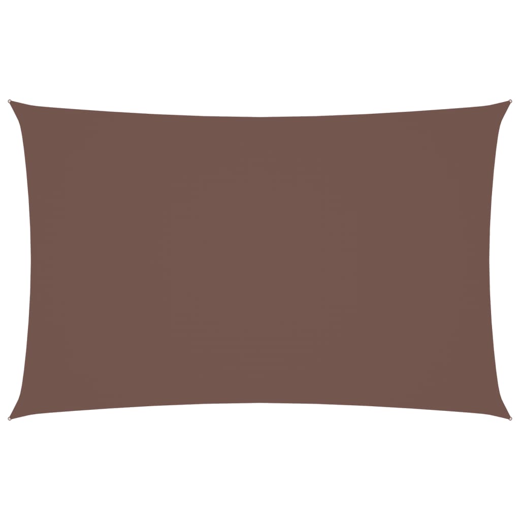 Sunshade Sail Oxford Fabric Rectangular 2x5 m Brown