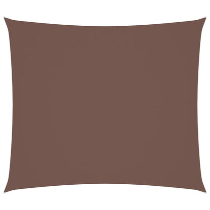 Sunshade Sail Oxford Fabric Rectangular 2.5x3 m Brown