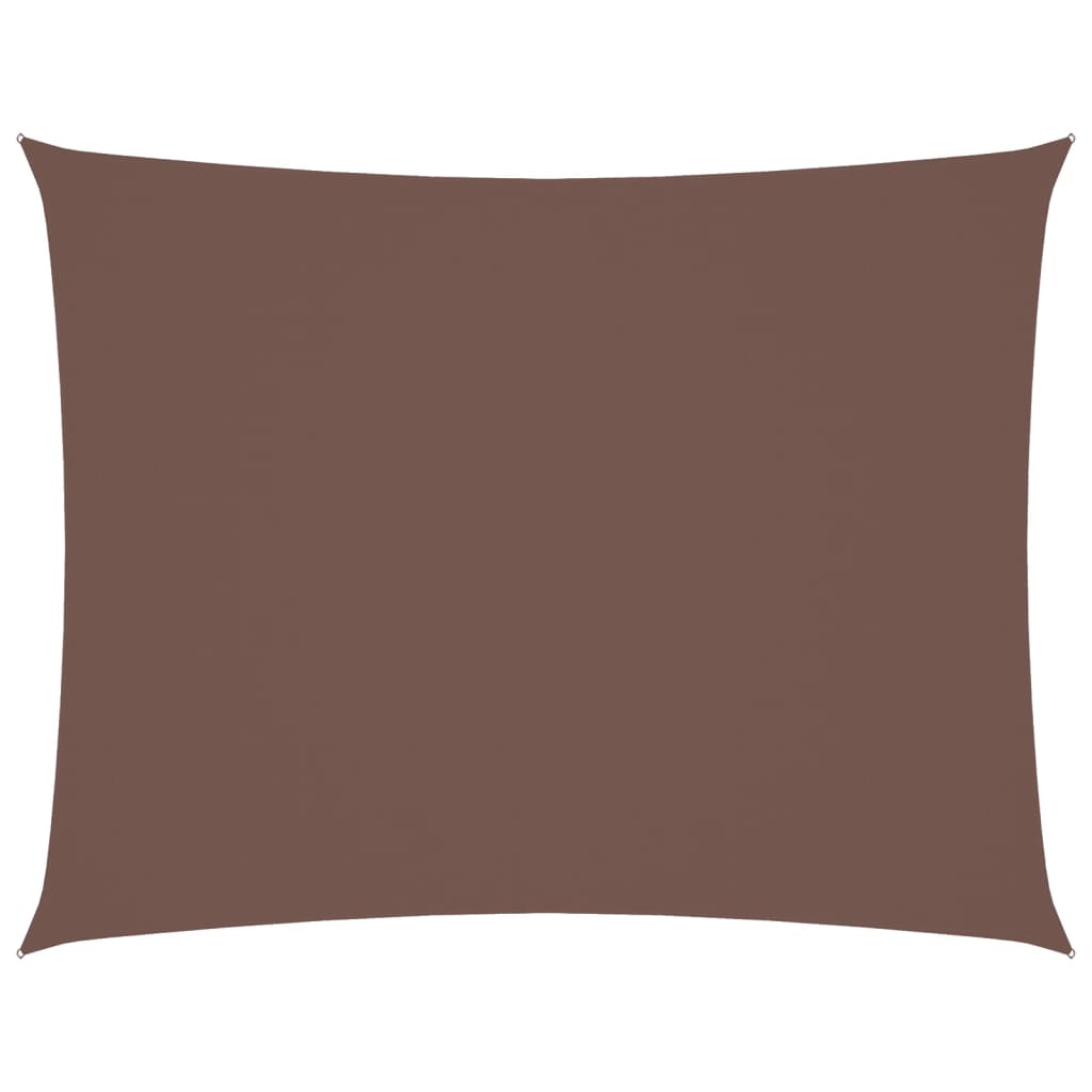 Sunshade Sail Oxford Fabric Rectangular 2.5x3.5 m Brown