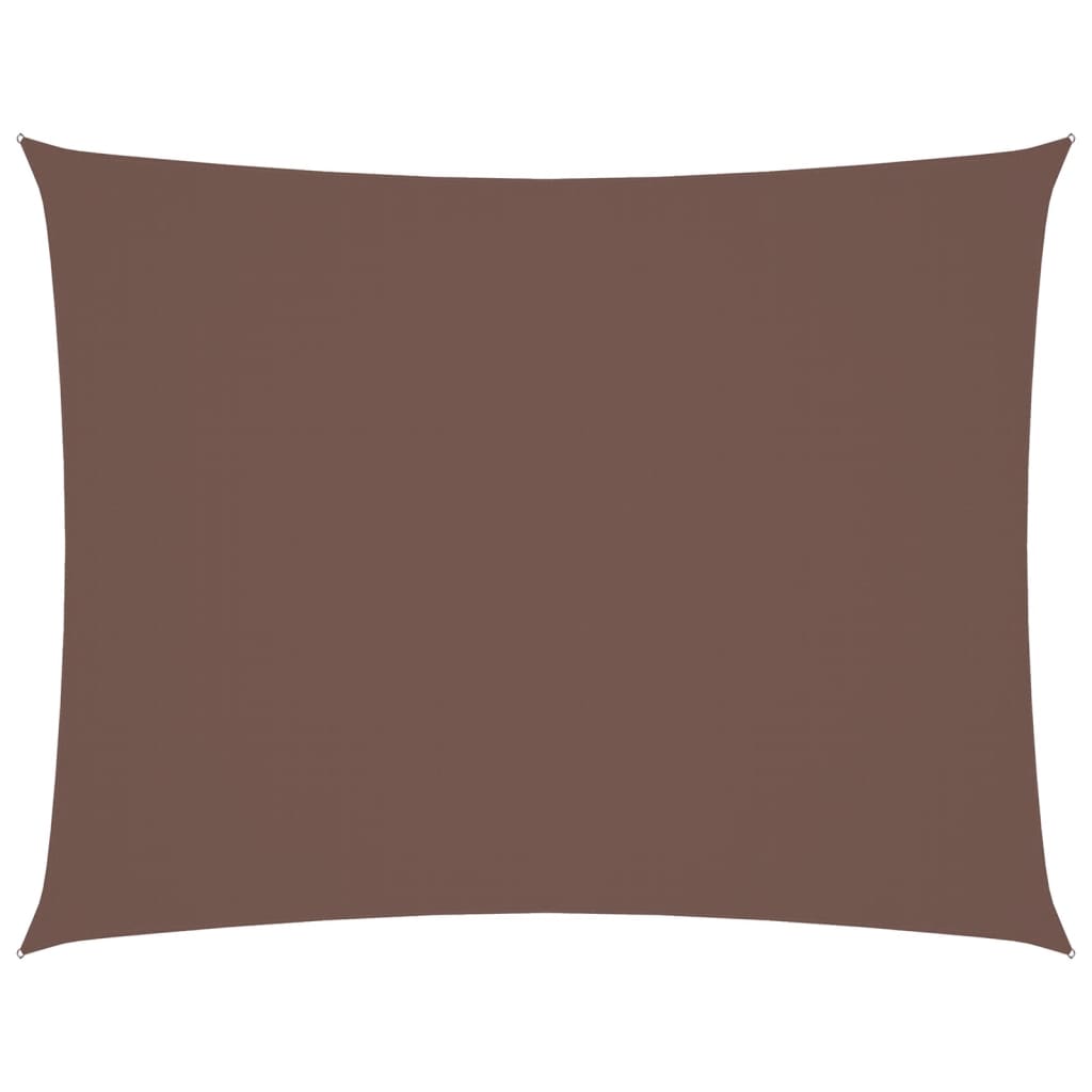 Sunshade Sail Oxford Fabric Rectangular 2.5x4 m Brown