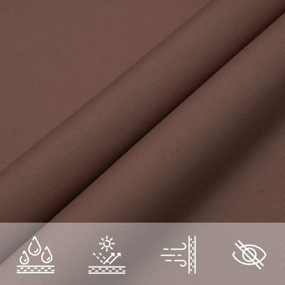 Sunshade Sail Oxford Fabric Rectangular 2.5x4 m Brown