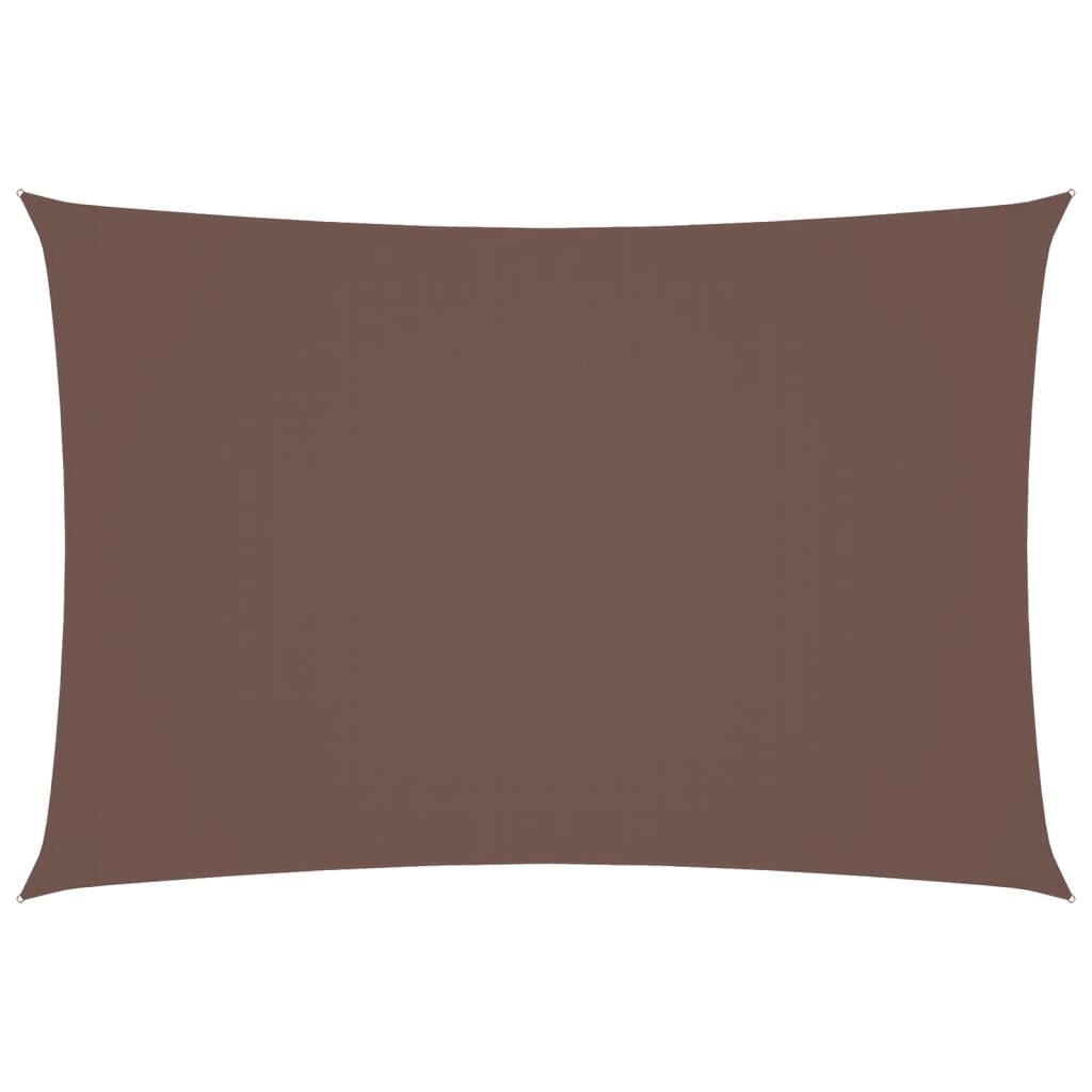 Sunshade Sail Oxford Fabric Rectangular 2.5x4.5 m Brown