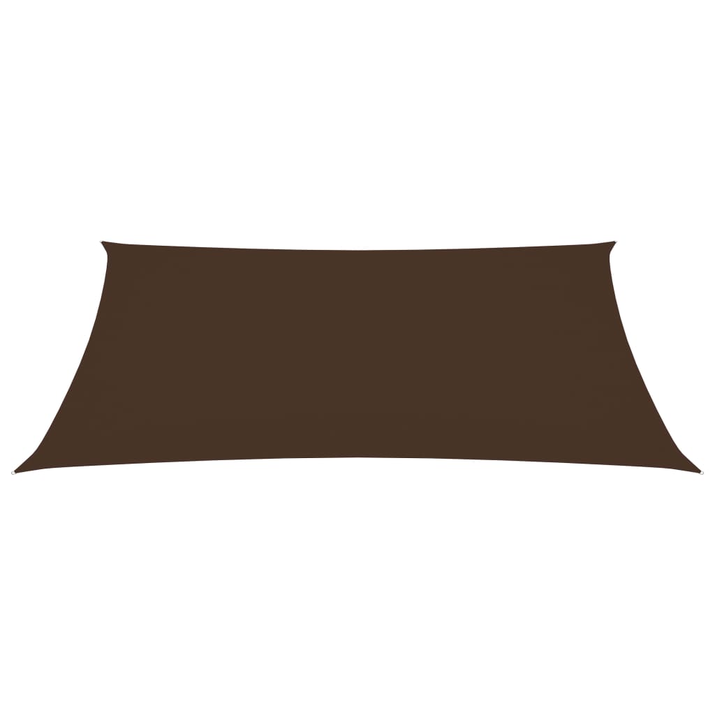 Sunshade Sail Oxford Fabric Rectangular 2.5x4.5 m Brown