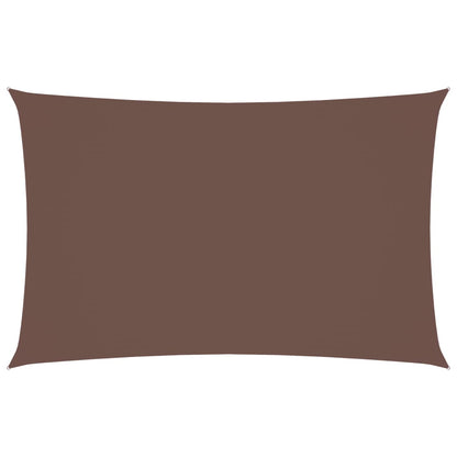 Sunshade Sail Oxford Fabric Rectangular 2.5x5 m Brown