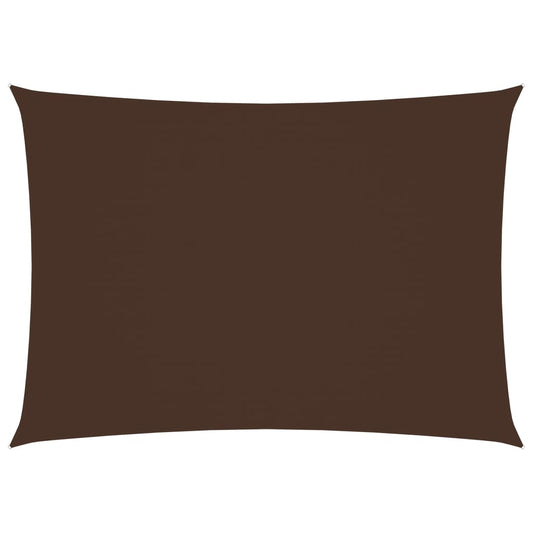 Sunshade Sail Oxford Fabric Rectangular 3x4 m Brown