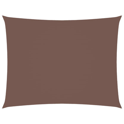 Sunshade Sail Oxford Fabric Rectangular 3x4.5 m Brown