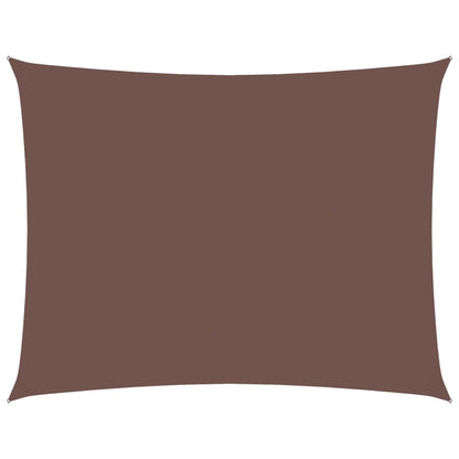 Sunshade Sail Oxford Fabric Rectangular 3.5x4.5 m Brown