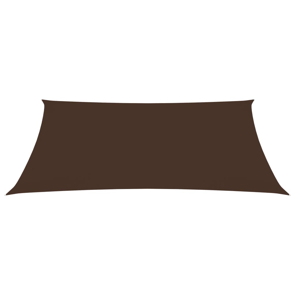 Sunshade Sail Oxford Fabric Rectangular 3.5x4.5 m Brown