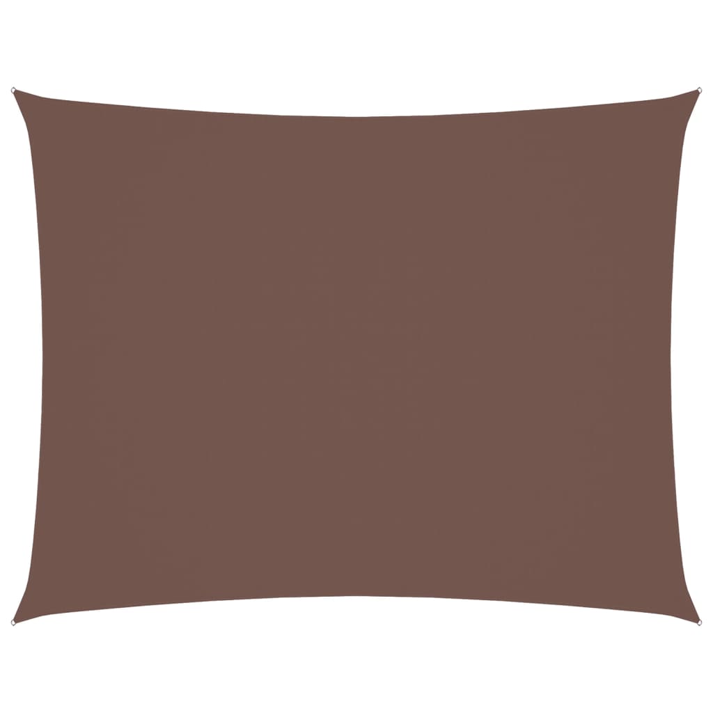 Sunshade Sail Oxford Fabric Rectangular 3.5x5 m Brown