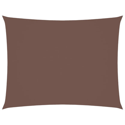 Sunshade Sail Oxford Fabric Rectangular 3.5x5 m Brown