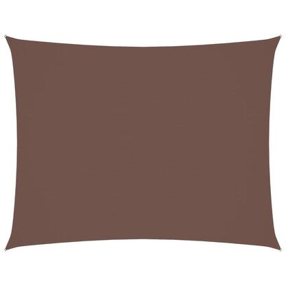 Sunshade Sail Oxford Fabric Rectangular 4x5 m Brown