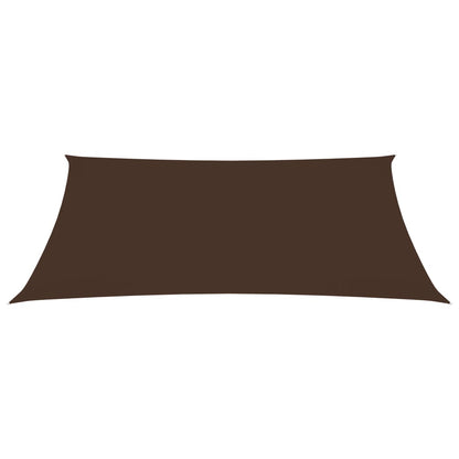 Sunshade Sail Oxford Fabric Rectangular 4x5 m Brown