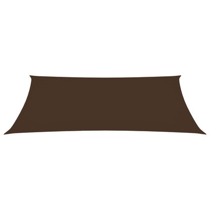 Sunshade Sail Oxford Fabric Rectangular 4x7 m Brown