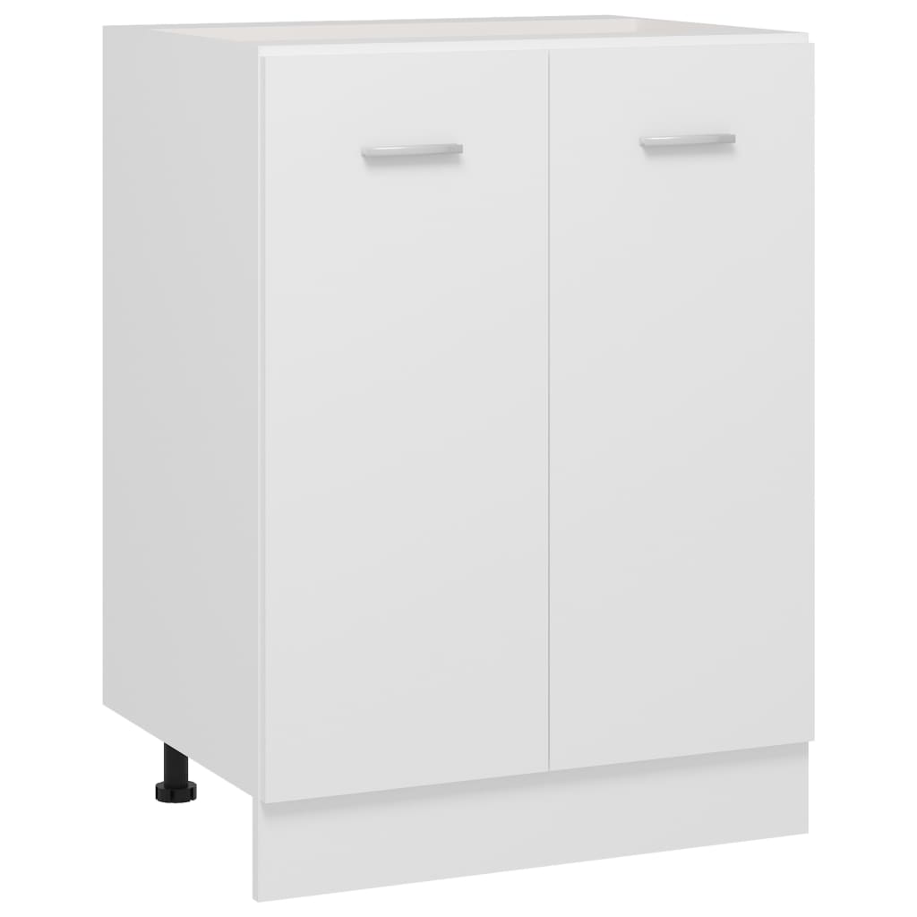 Bottom Cabinet White 60x46x81.5 cm Engineered Wood