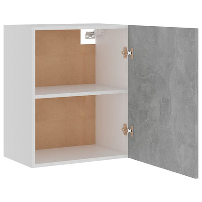 Hanging Cabinet Concrete Grey 50x31x60 cm Engineered Wood