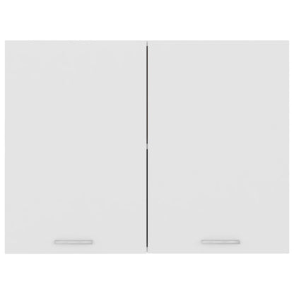 Hanging Cabinet White 80x31x60 cm Engineered Wood