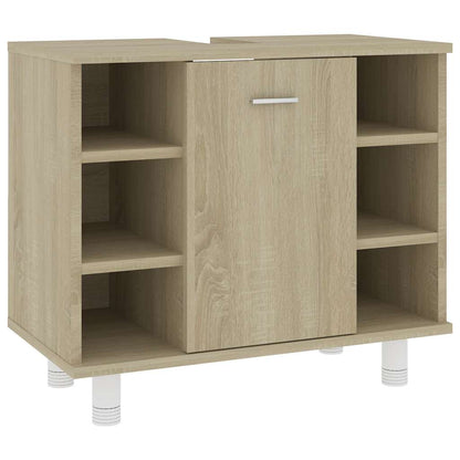 Bathroom Cabinet Sonoma Oak 60x32x53.5 cm Engineered Wood