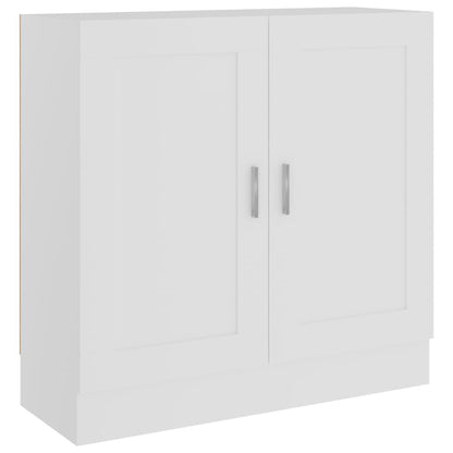 Book Cabinet White 82.5x30.5x80 cm Engineered Wood