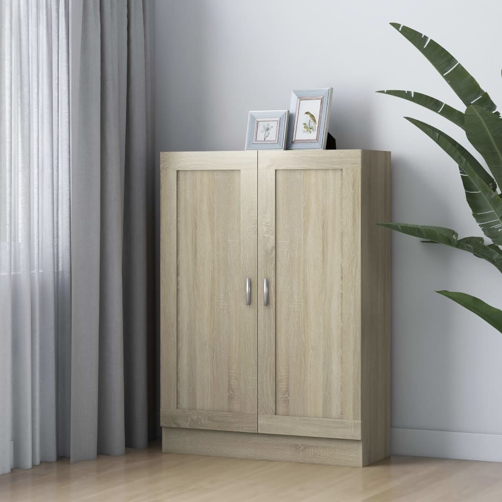 Book Cabinet Sonoma Oak 82.5x30.5x115 cm Engineered Wood