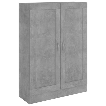 Book Cabinet Concrete Grey 82.5x30.5x115 cm Engineered Wood