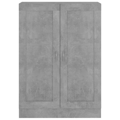 Book Cabinet Concrete Grey 82.5x30.5x115 cm Engineered Wood