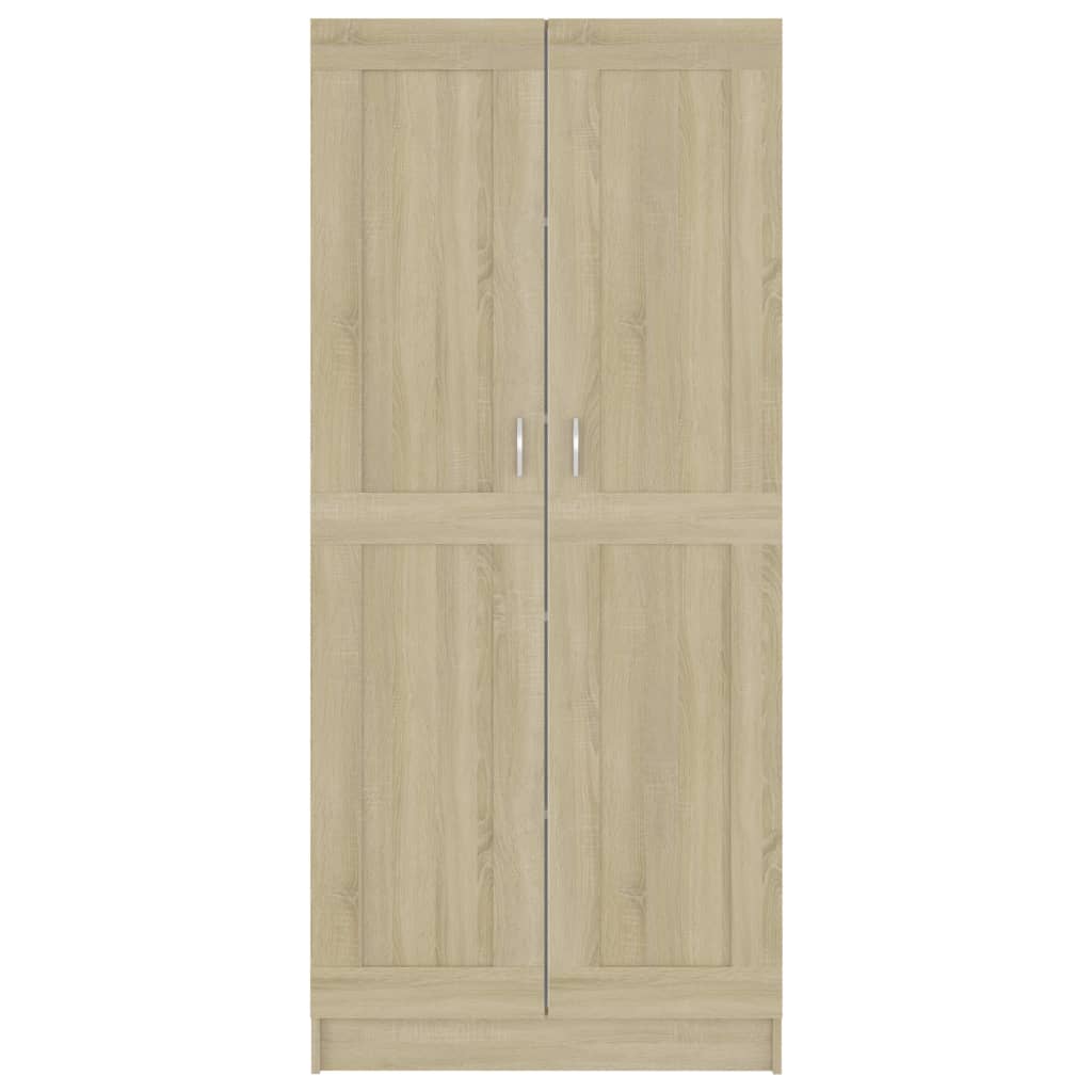 Book Cabinet Sonoma Oak 82.5x30.5x185.5 cm Engineered Wood