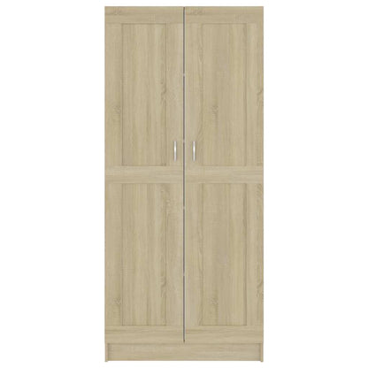 Book Cabinet Sonoma Oak 82.5x30.5x185.5 cm Engineered Wood