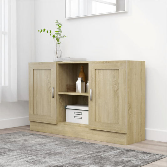 Sideboard Sonoma Oak 120x30.5x70 cm Engineered Wood