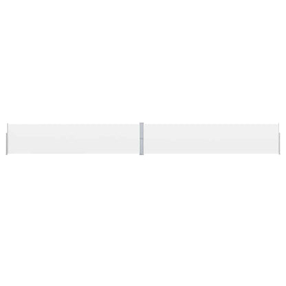Patio Retractable Side Awning 170x1200 cm Cream