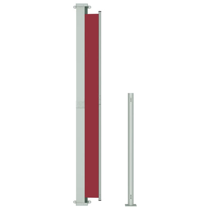 Patio Retractable Side Awning 200x300 cm Red