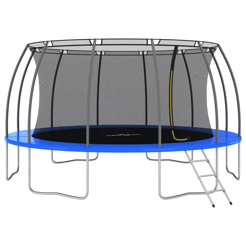 Trampoline Set Round 488x90 cm 150 kg