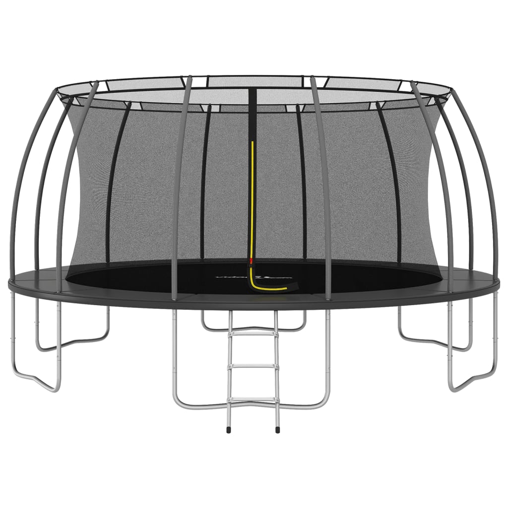 Trampoline Set Round 488x90 cm 150 kg