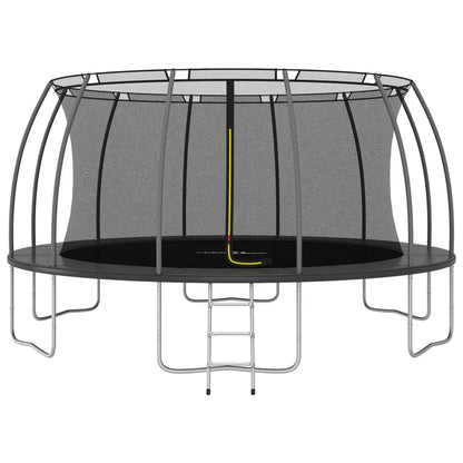 Trampoline Set Round 488x90 cm 150 kg