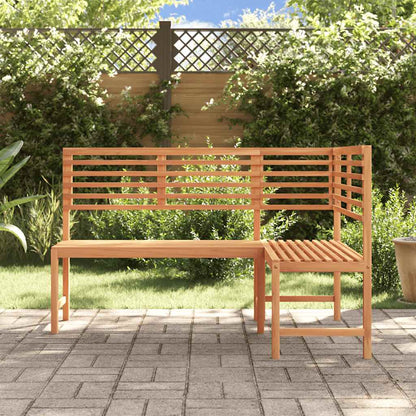 Garden Corner Bench 140 cm Solid Acacia Wood