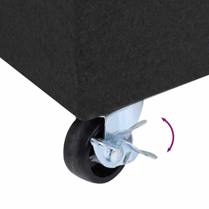 Umbrella Base Black 45x25x8 cm Granite