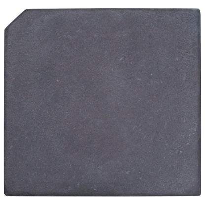 Umbrella Weight Plate Black Granite Square 25 kg