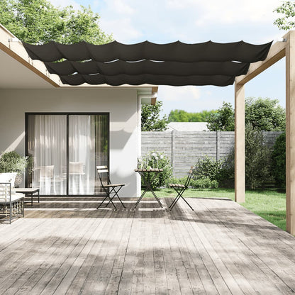 Vertical Awning Anthracite 60x1000 cm Oxford Fabric